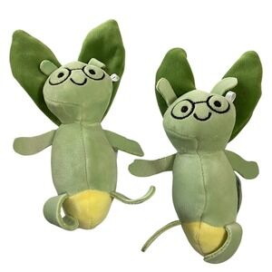 Target Animal Adventure Glo Lightning Bug 6" Plush Figure Lot of 2 Firefly Soft